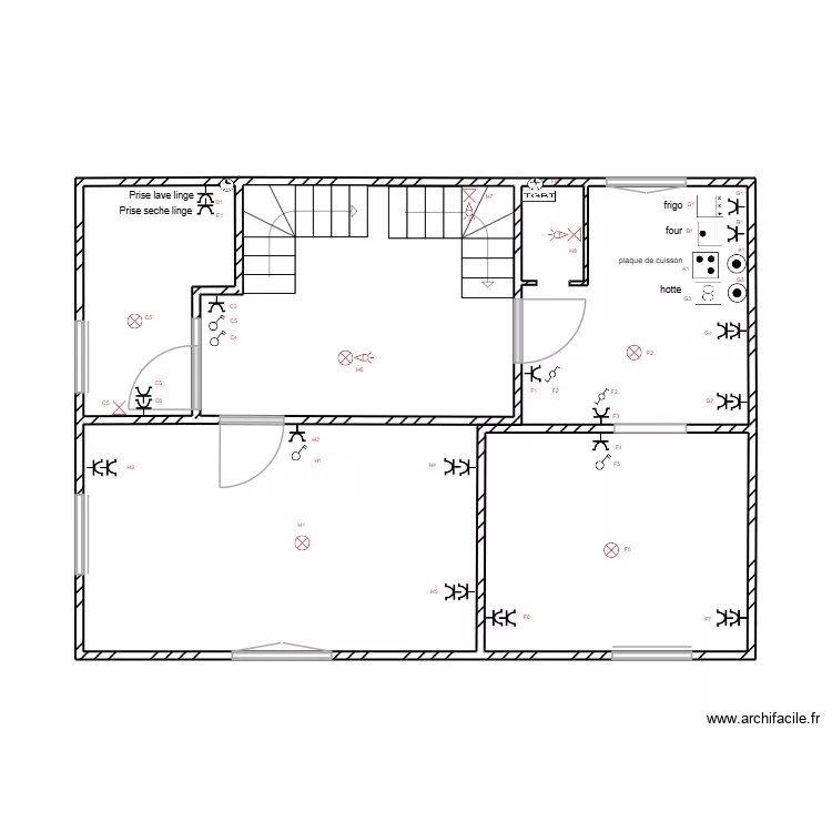 New. Plan de 4  et 47 m²