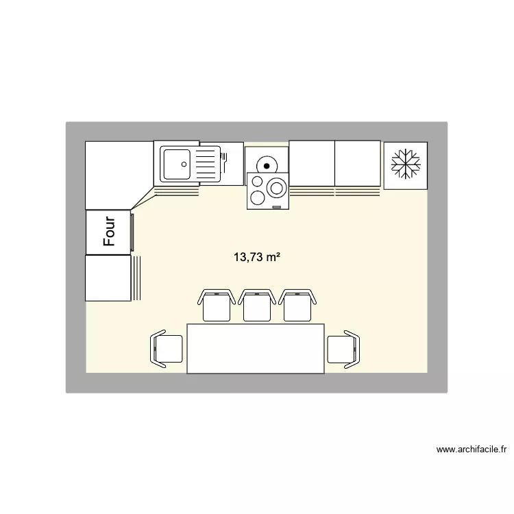 Cuisine ISA. Plan de Cuisine ISA. Plan de
