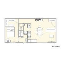 Appart 50m2 Pouilley-les-Vignes MEUBLES