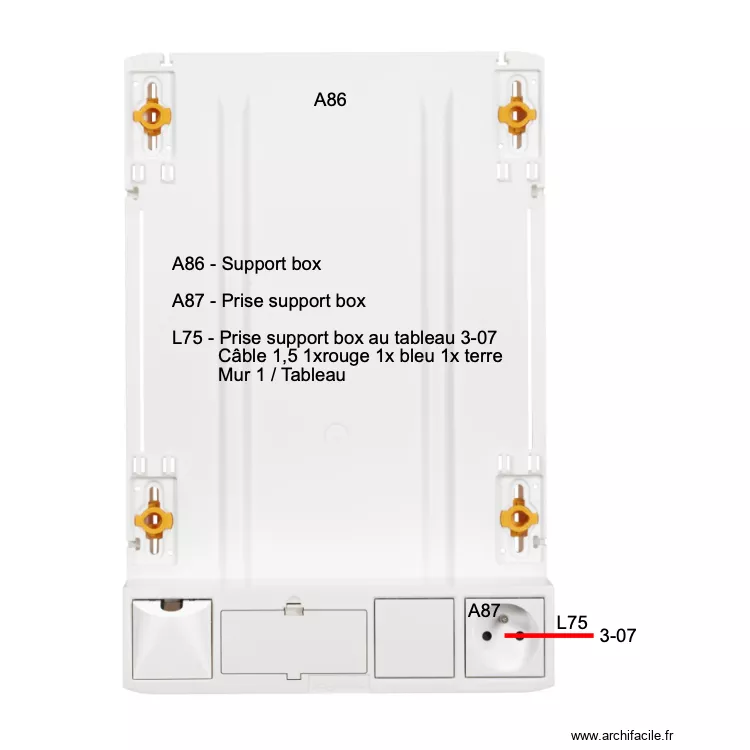 Appt Fred - Plan 13 - Support box - 2023-12-17-19h01. Plan de Appt Fred - Plan 13 - Support box - 2023-12-17-19h01. Plan de