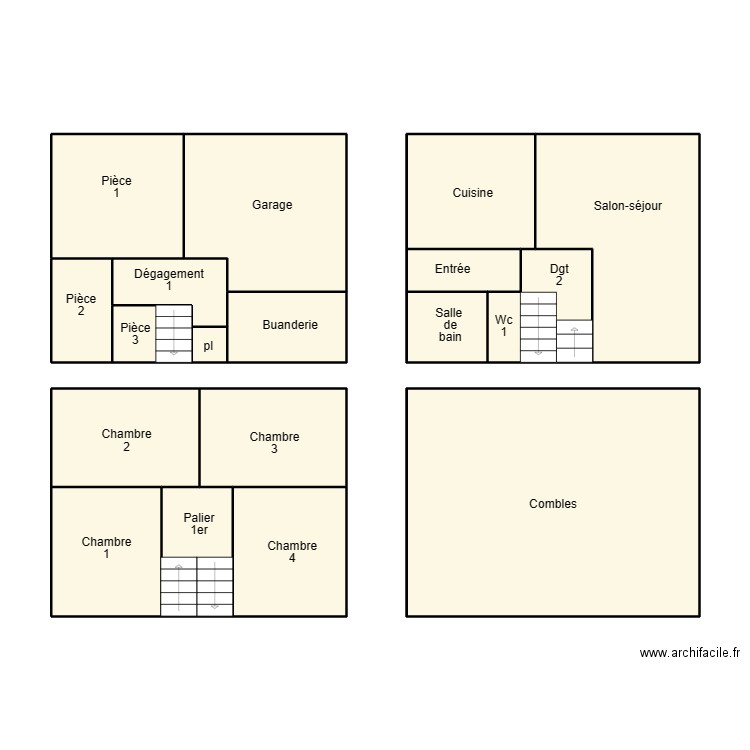 QUIMPER BENAZZA. Plan de 0 pièce et 0 m2