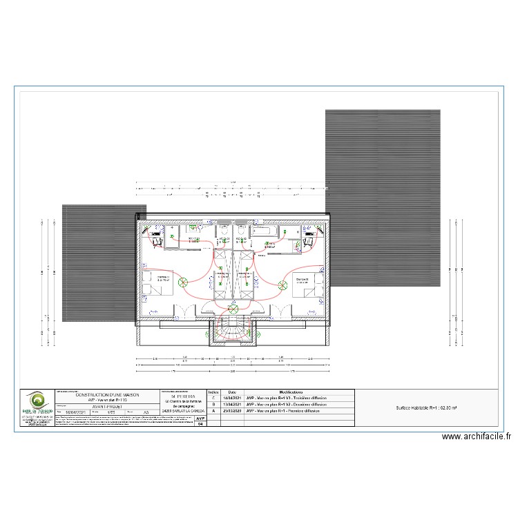 PEIREIRA ETAGE. Plan de 0 pièce et 0 m2