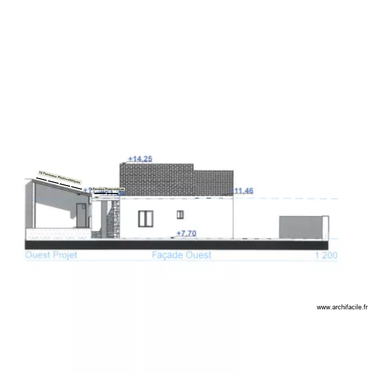 CUVILLET PV SUR L'ANNEXE. Plan de 