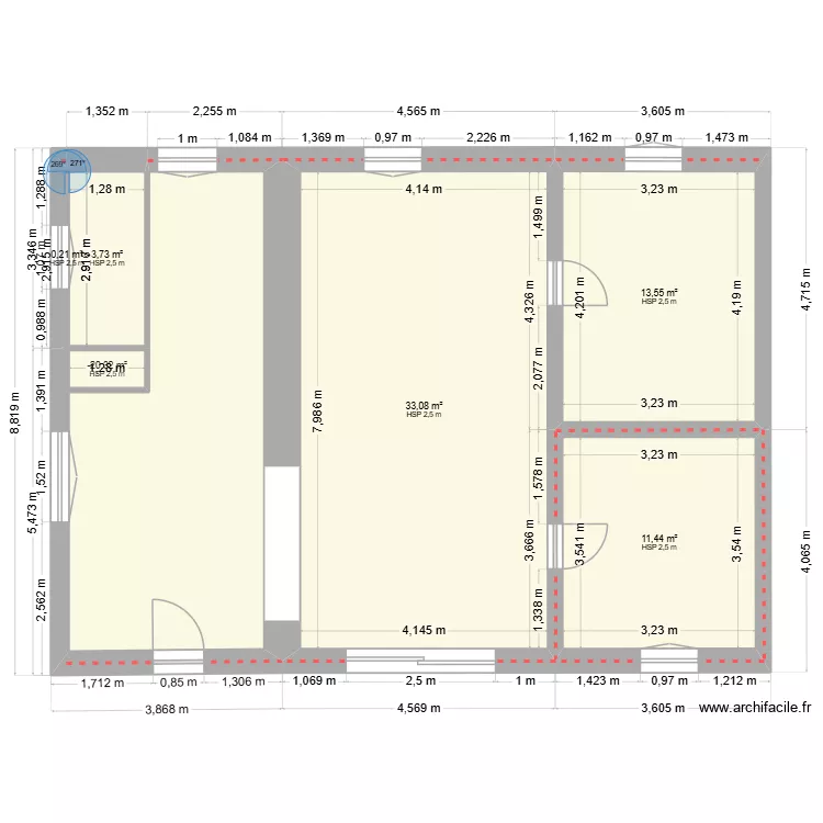 plain maison 15 av de la Répulique Bcf. Plan de 6 Pièces et 63 m² plain maison 15 av de la Répulique Bcf. Plan de 6 Pièces et 63 m²
