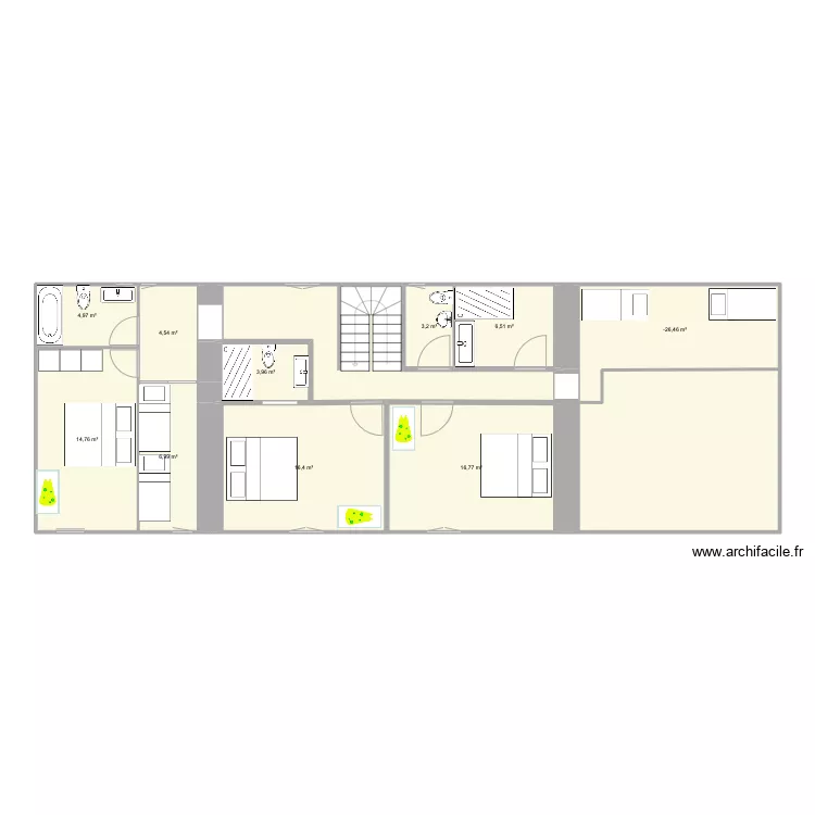 minihic 1er etage. Plan de minihic 1er etage. Plan de