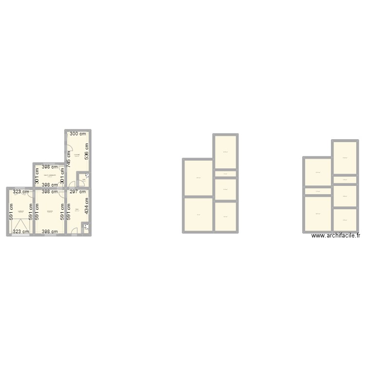 HUART CHAPEL. Plan de 20 pièces et 231 m2