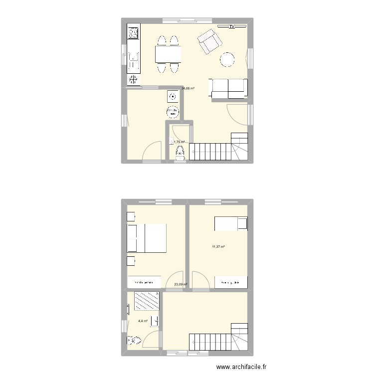 st jean. Plan de 0 pièce et 0 m2