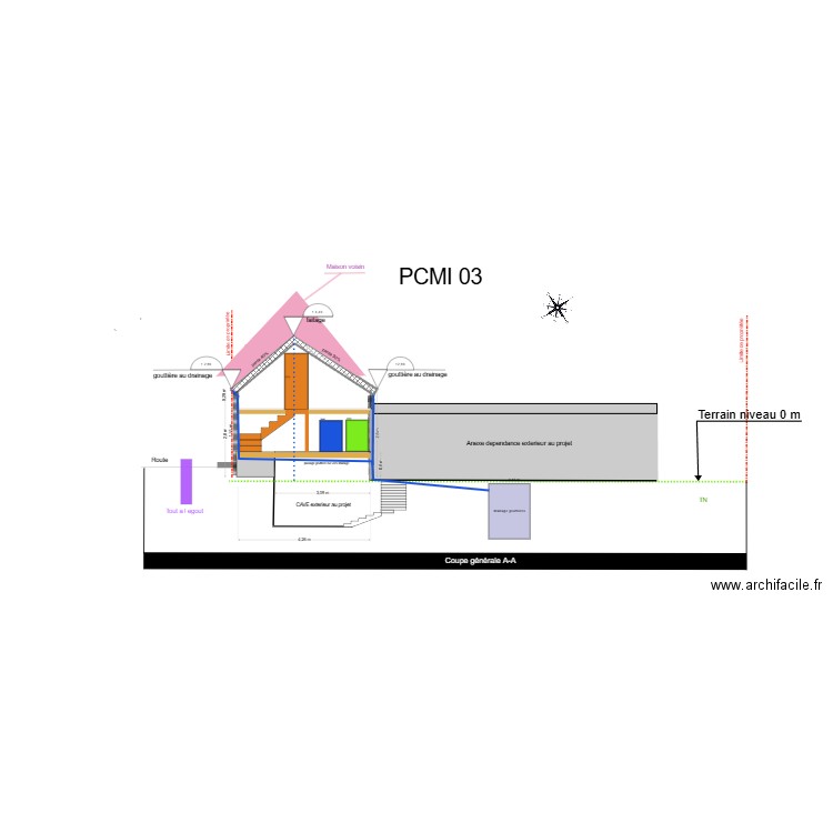 PLAN DE COUPE FINAL PCMI03 ... Plan de 0 pièce et 0 m2