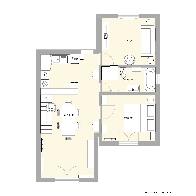 Maison St Léger. Plan de 0 pièce et 0 m2