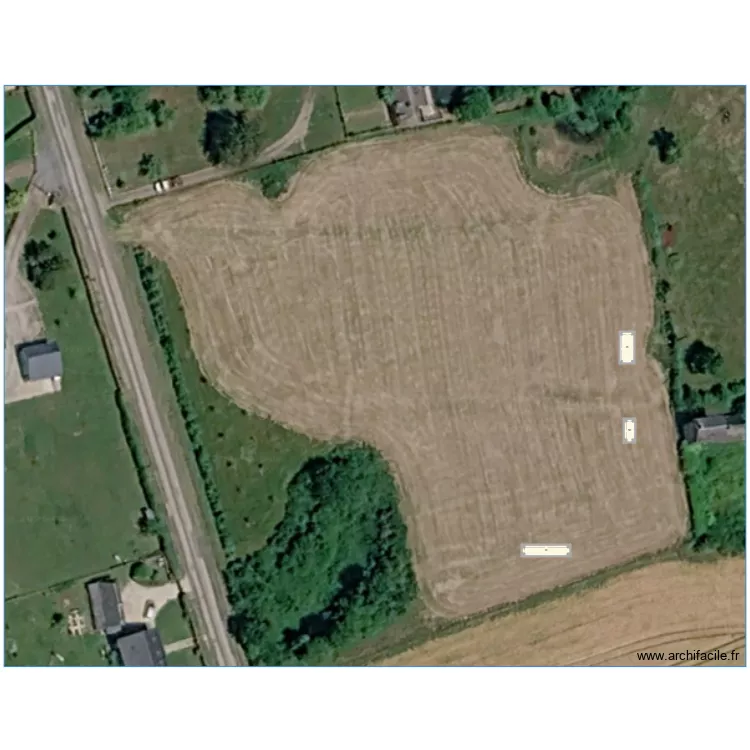 epinay. Plan de 3  et 69 m²