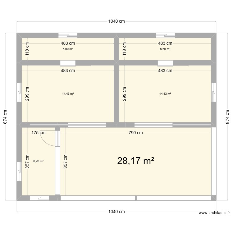 Mahoul-3. Plan de 0 pièce et 0 m2