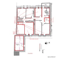 2024-04-14-1er Etage Schéma cloison/isolation 