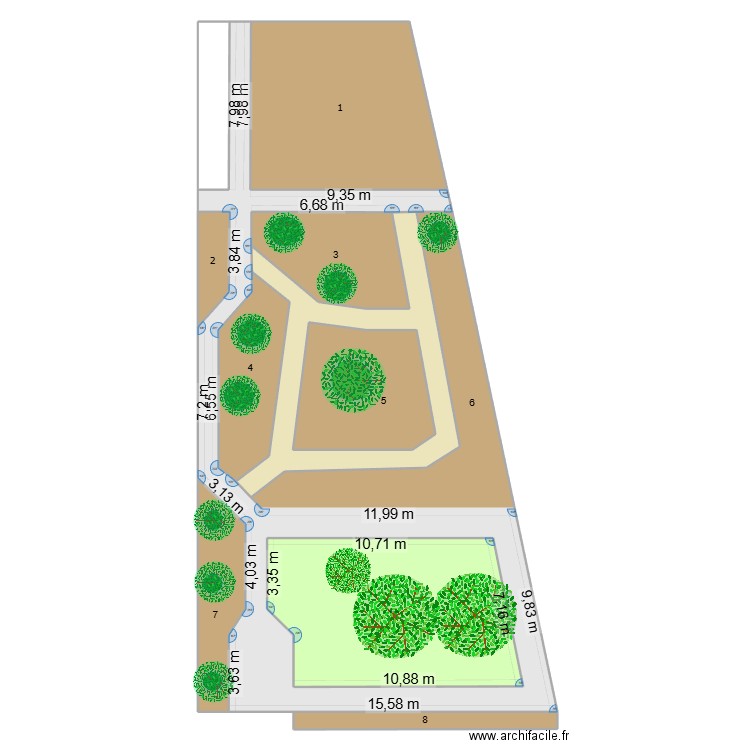 Verger_Hemery. Plan de 21 pièces et 576 m2
