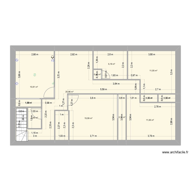 rillieux étage. Plan de 0 pièce et 0 m2