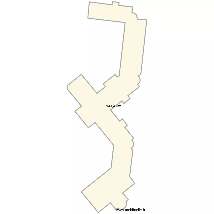 76451-MSA-ECOLE-GYMNASE-MAISON DU VILLAGE. Plan de 1  et 2641 m²