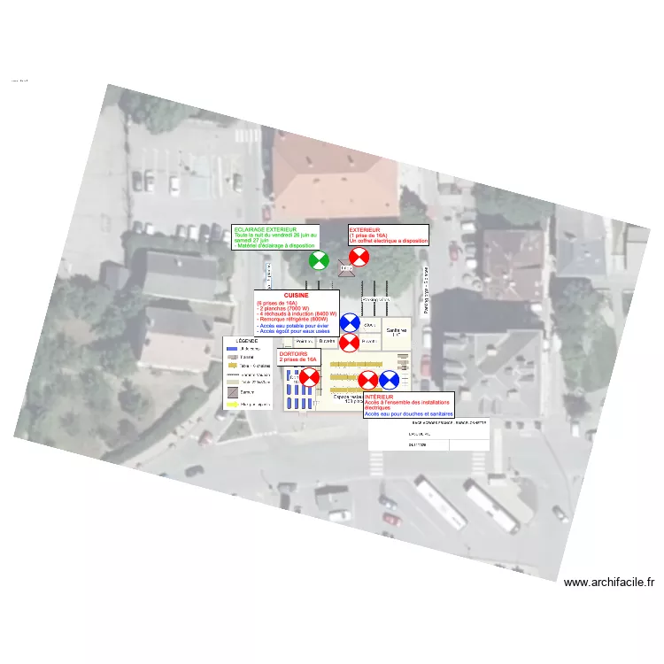 RAF26 - BARCELONNETTE RESSOURCES. Plan de 