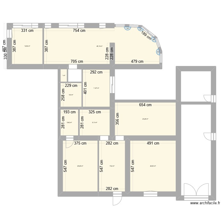gd gite. Plan de 0 pièce et 0 m2