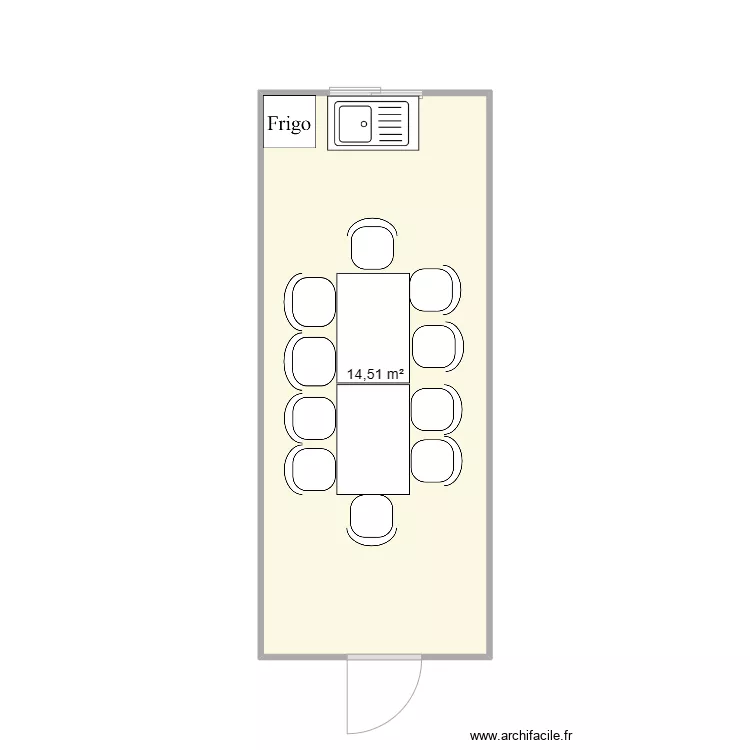 ROLANDO POSSON CHANTIER - CHAUSSAN. Plan de 