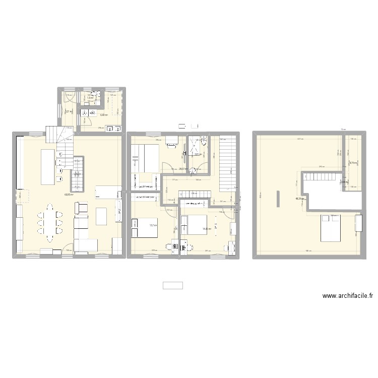 Maison 03.24. Plan de 12 pièces et 189 m2