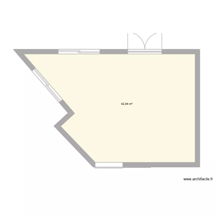 patio santé. Plan de 1 et 43 m² patio santé. Plan de 1 et 43 m²