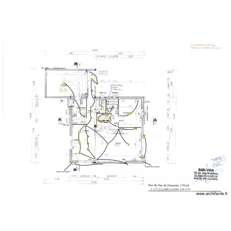 Plan TRICOU Rdc. Plan de 