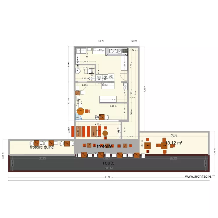 karaok&eacute; 2. Plan de 