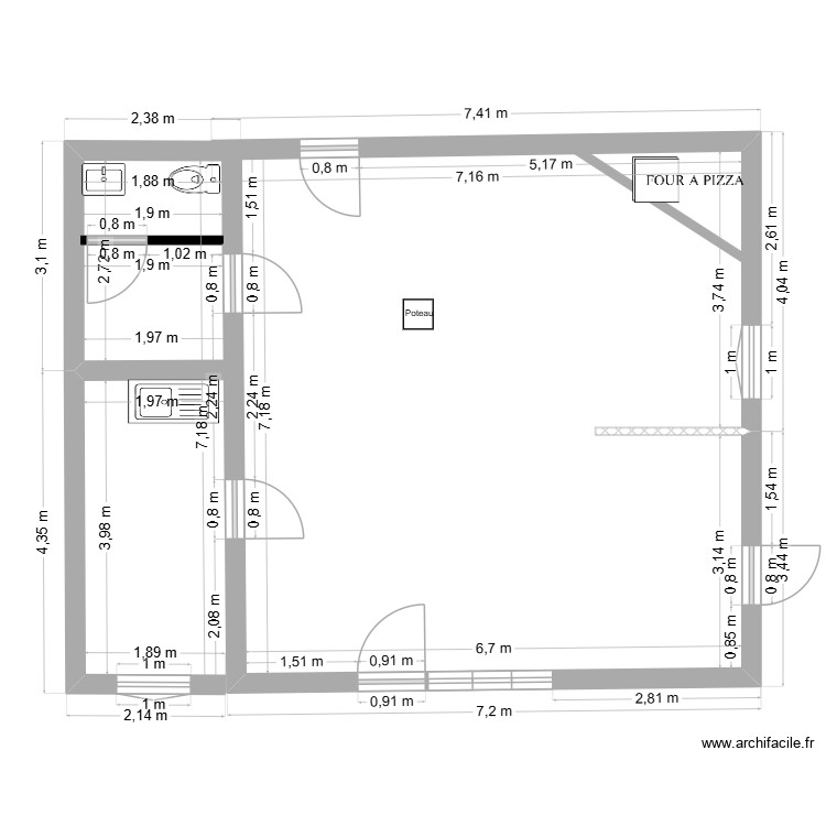 saveur braisse plan. Plan de 0 pièce et 0 m2