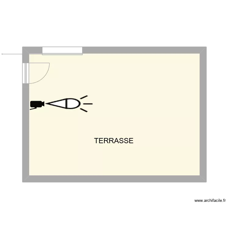 OJOIU. Plan de 1  et 32 m²