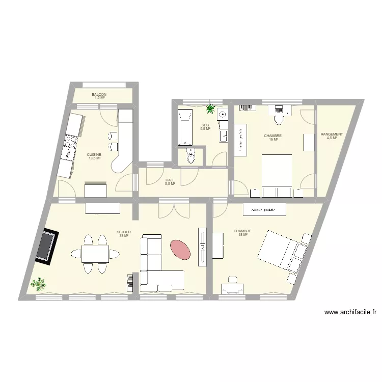 St-SERVAIS. Plan de 