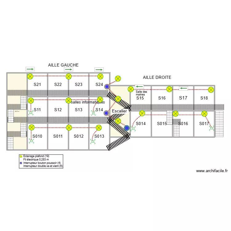 FARAHEI. Plan de 22 Pièces et 257 m²