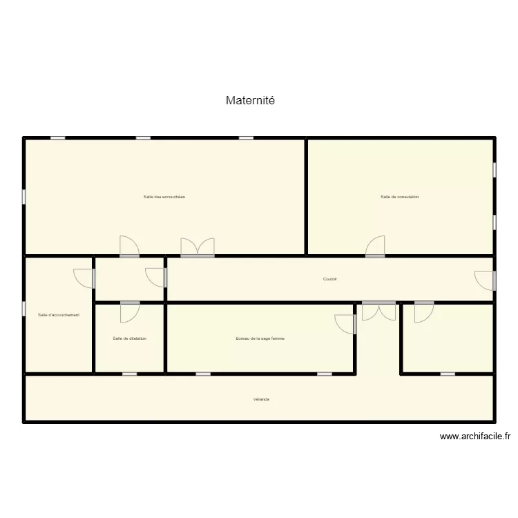 Maternit&eacute;. Plan de 