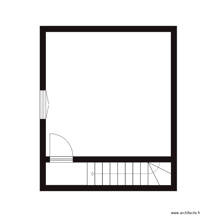 sci sf a7. Plan de 8 pièces et 79 m2
