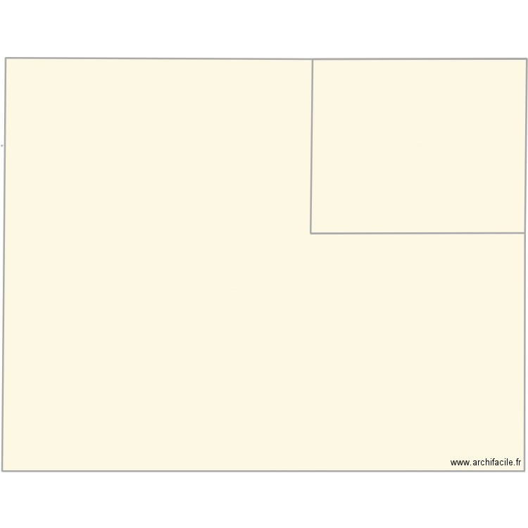 SERRE. Plan de 3 pièces et 2402 m2