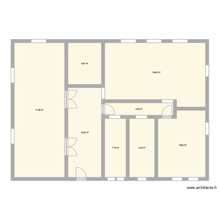 PLAN T3. Plan de 8 et 147 m² PLAN T3. Plan de 8 et 147 m²