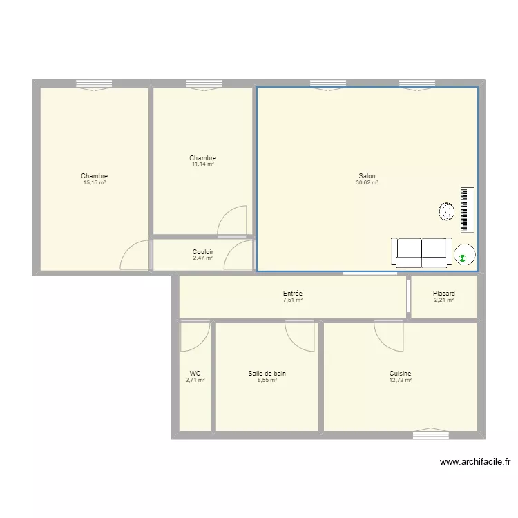 PLAN RUAULT. Plan de 