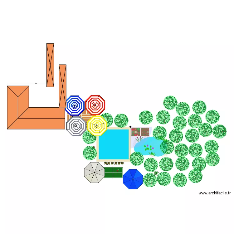 Le meilleur jardin. Plan de Le meilleur jardin. Plan de