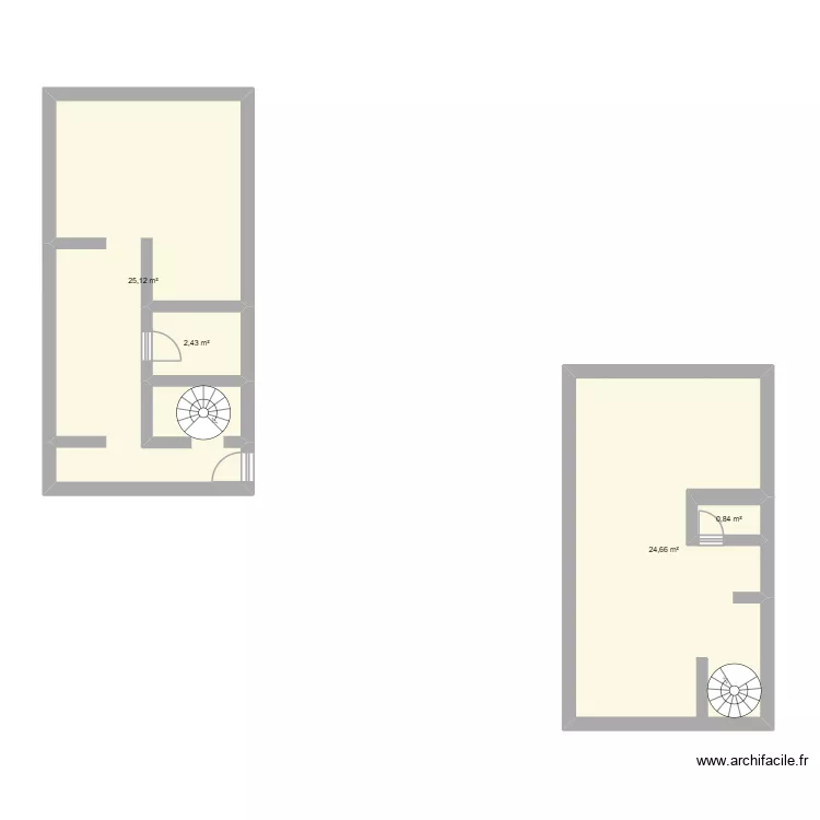 OFFICE SOCAPS BRAZIL. Plan de 4 Pièces et 53 m² OFFICE SOCAPS BRAZIL. Plan de 4 Pièces et 53 m²