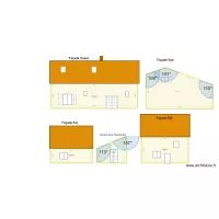Plan de facade et toiture démo