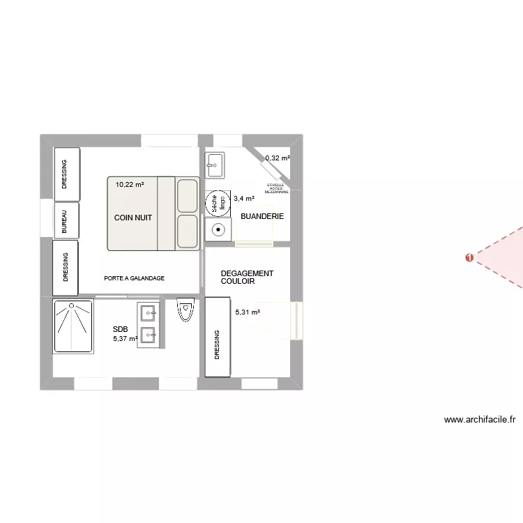 SMBTR V4. Plan de 5 Pièces et 25 m² SMBTR V4. Plan de 5 Pièces et 25 m²