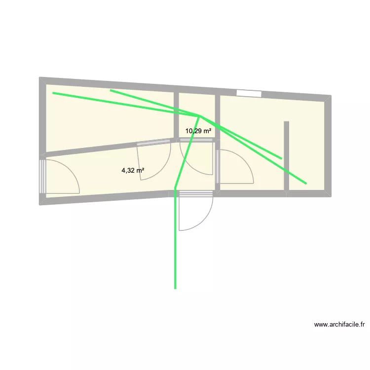 extension eaux us&eacute;es. Plan de 