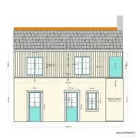 facade bardage fen&ecirc;tres + haute que large.