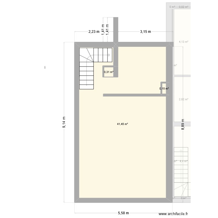 27 av jules guesdes. Plan de 63 pièces et 288 m2