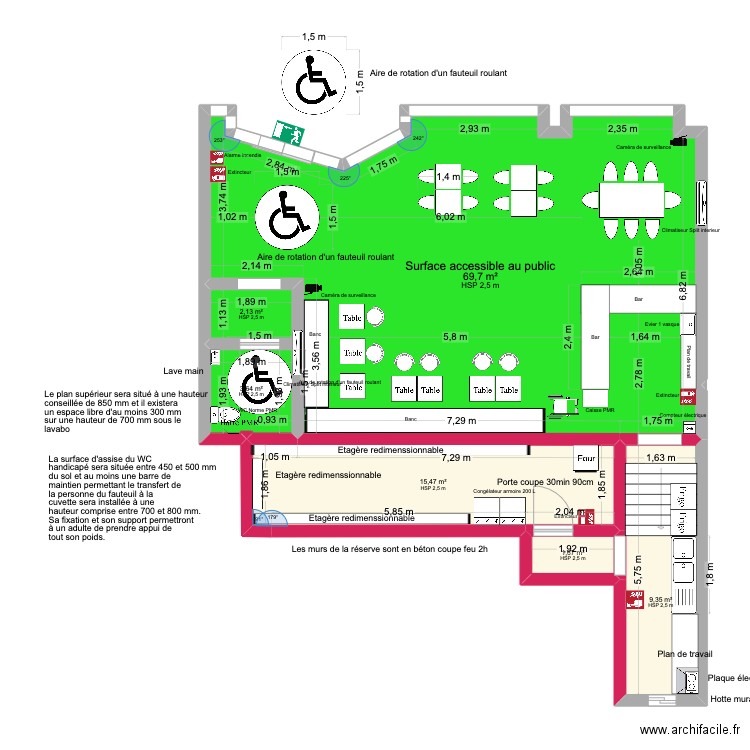 OTTO Implation 2.1. Plan de 6 pièces et 102 m2