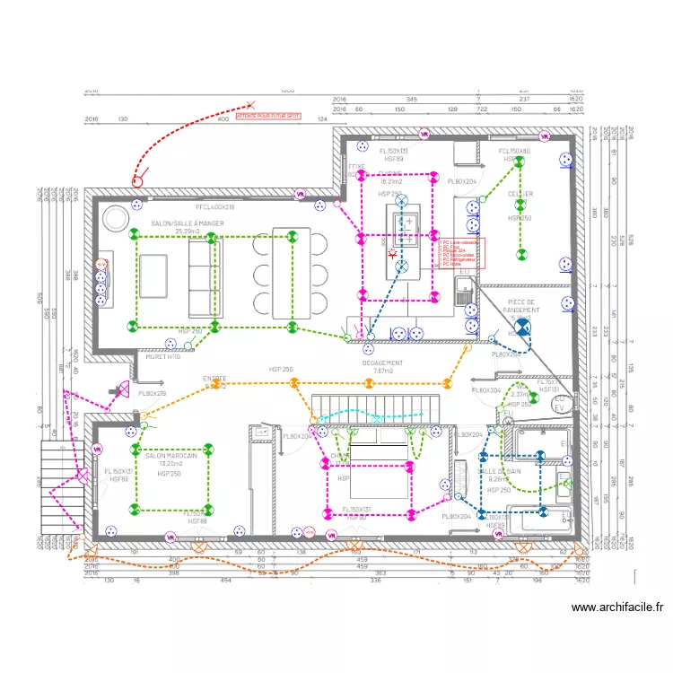 Plan RDC MATRAY. Plan de Plan RDC MATRAY. Plan de