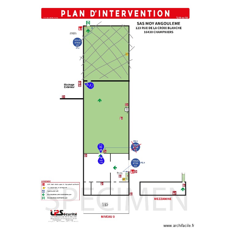 SAS Moy Angoulême. Plan de 0 pièce et 0 m2