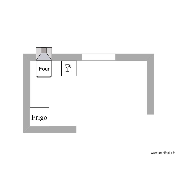 cuisine. Plan de 0 pièce et 0 m2