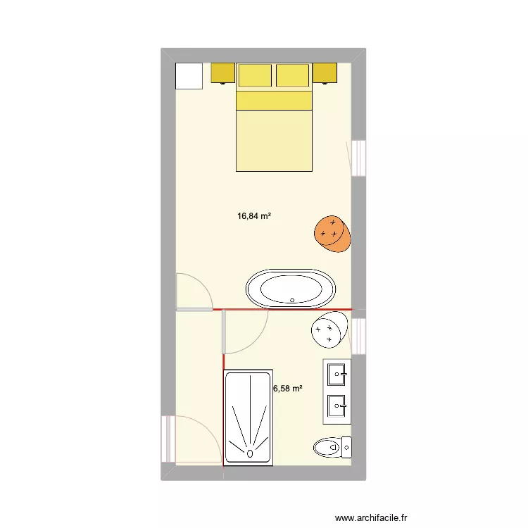 CasaAqui R+1version 2. Plan de 