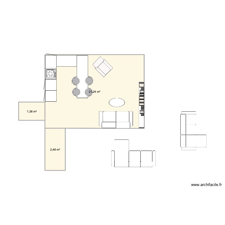 Lourmel. Plan de 0 pièce et 0 m2