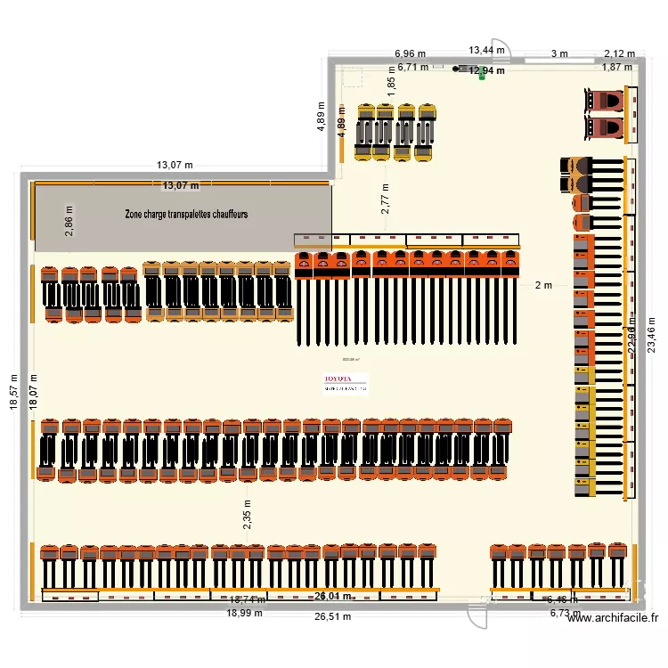 samada garonorv3. Plan de 1  et 533 m²