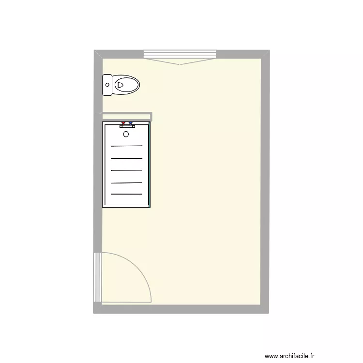 Granpierre V2. Plan de 1  et 13 m²